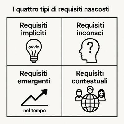 ISO 9001 - 4 tipi di requisiti nascosti