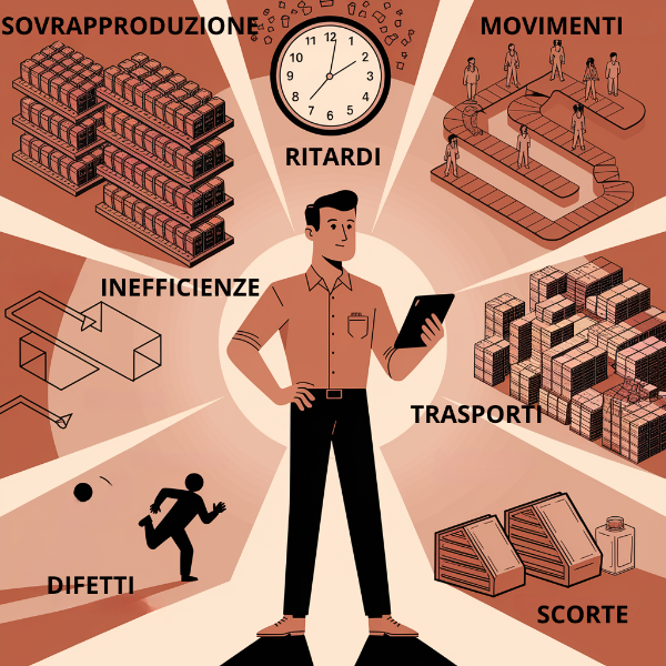I 7 sprechi e il quality manager