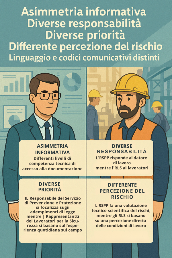 Differenze tra l'RSPP e gli RLS