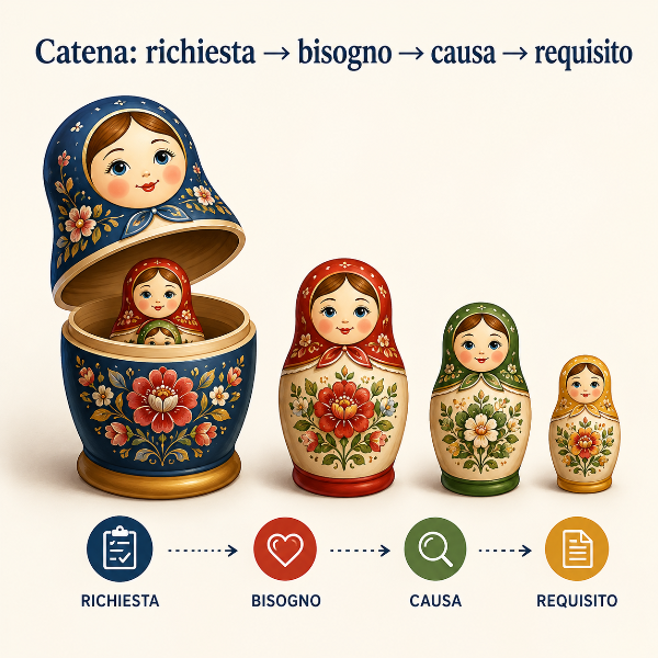La catena come una matrioska