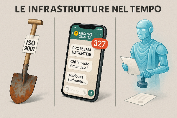 Badili, WhatsApp e blockchain: tre generazioni di infrastrutture a confronto