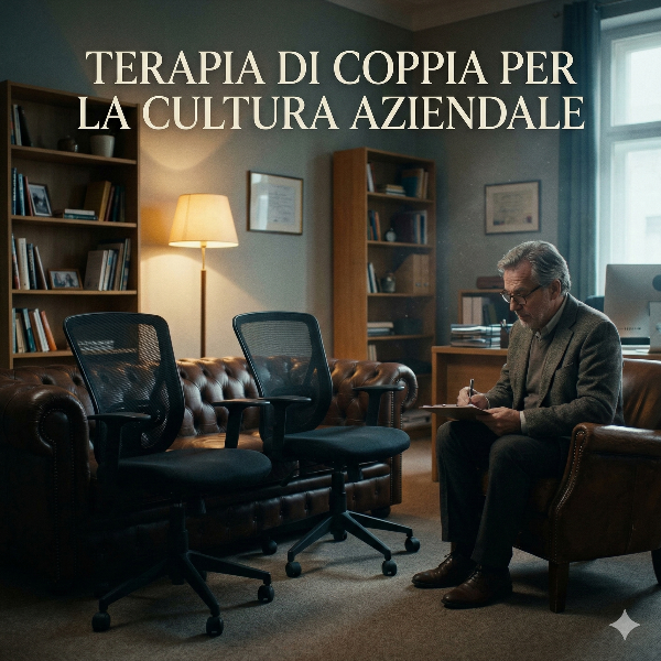 Seduta di coppia in azienda