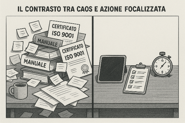 Una provocazione per i quality manager che vogliono capire perché si trovano davanti sempre gli stessi problemi