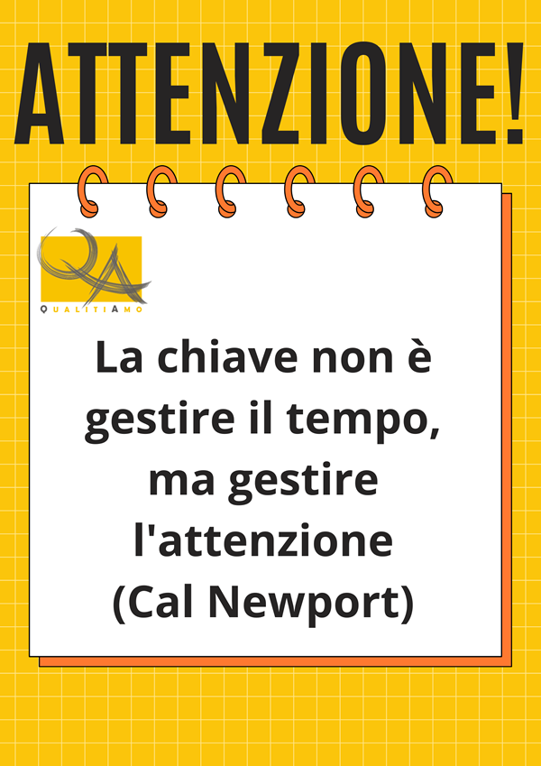 gestire attenzione non tempo cal newport