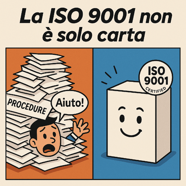 Impatto della ISO 9001 sulla qualità del prodotto finale