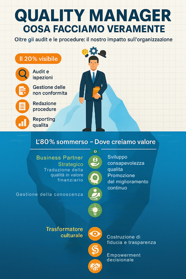 Infografica quality manager