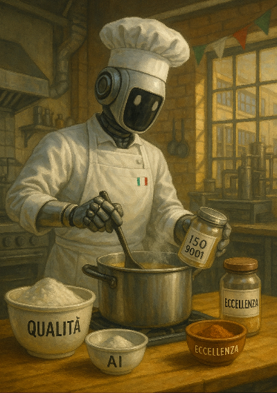 Quali sono gli ingredienti per implementare l'intelligenza artificiale in una PMI seguendo i requisiti della ISO 9001?