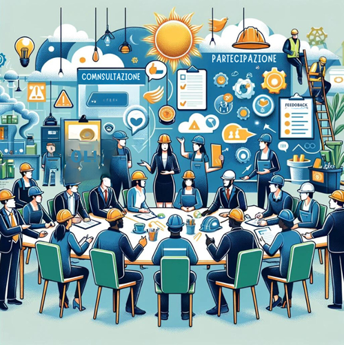 consultazione e partecipazione lavoratori iso 45001