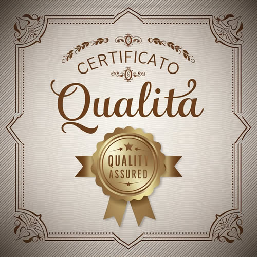 iso 9001 fornitore certificato qualità