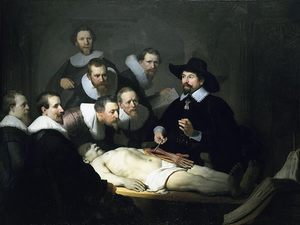 lezione anatomia rembrandt