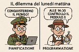 Pianificazione e programmazione sono due concetti diversi