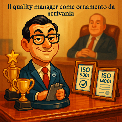 Il quality manager come orbamento da scrivania