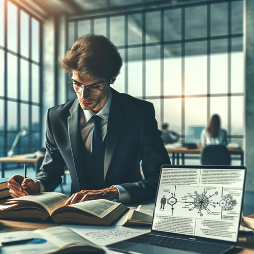 Schema della tecnica di Feynman applicata alle norme ISO e al management