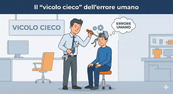 L'errore umano come vicolo cieco nella gestione della qualità